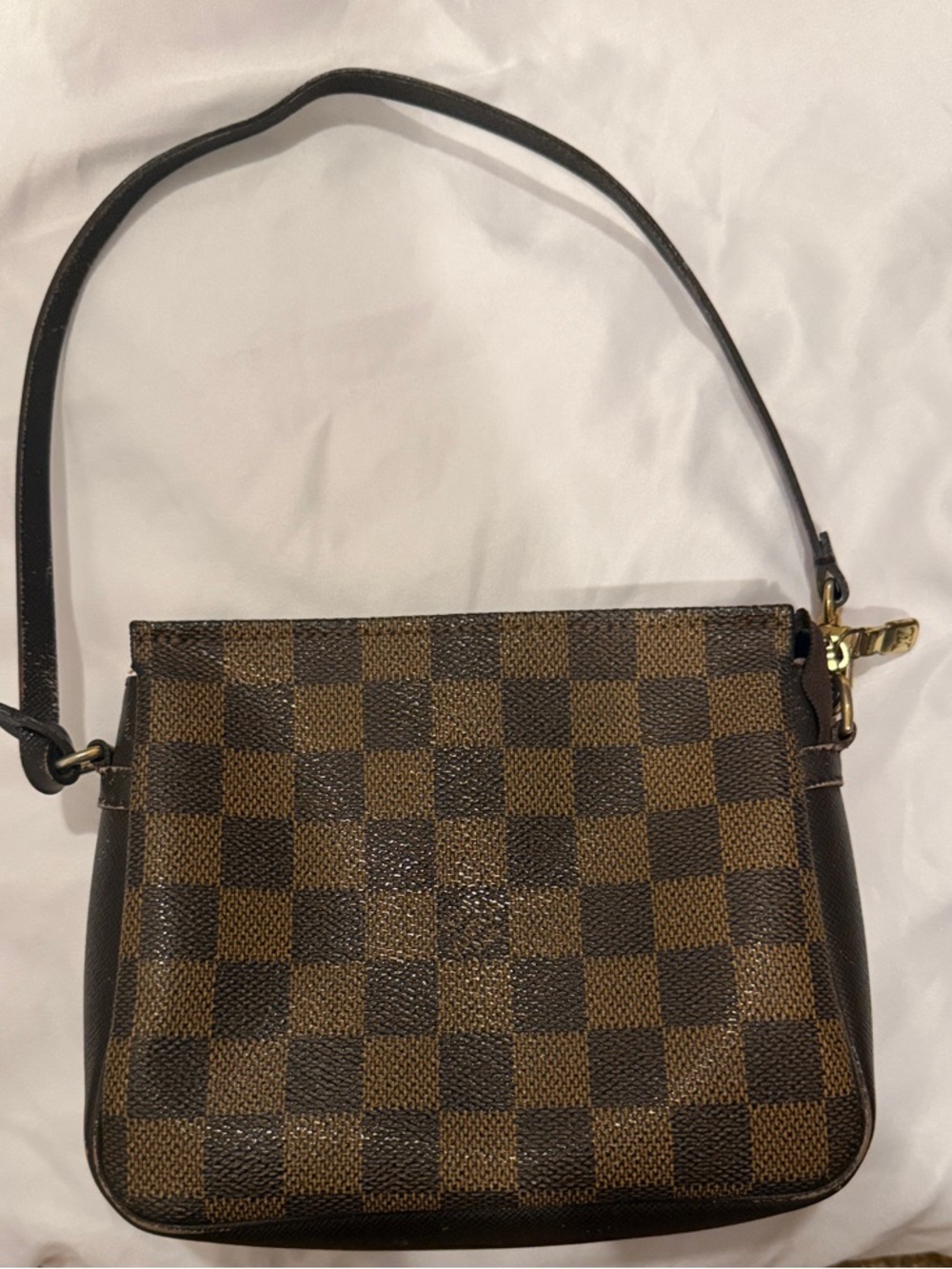 Louise Vuitton Damier Ebene Trousse